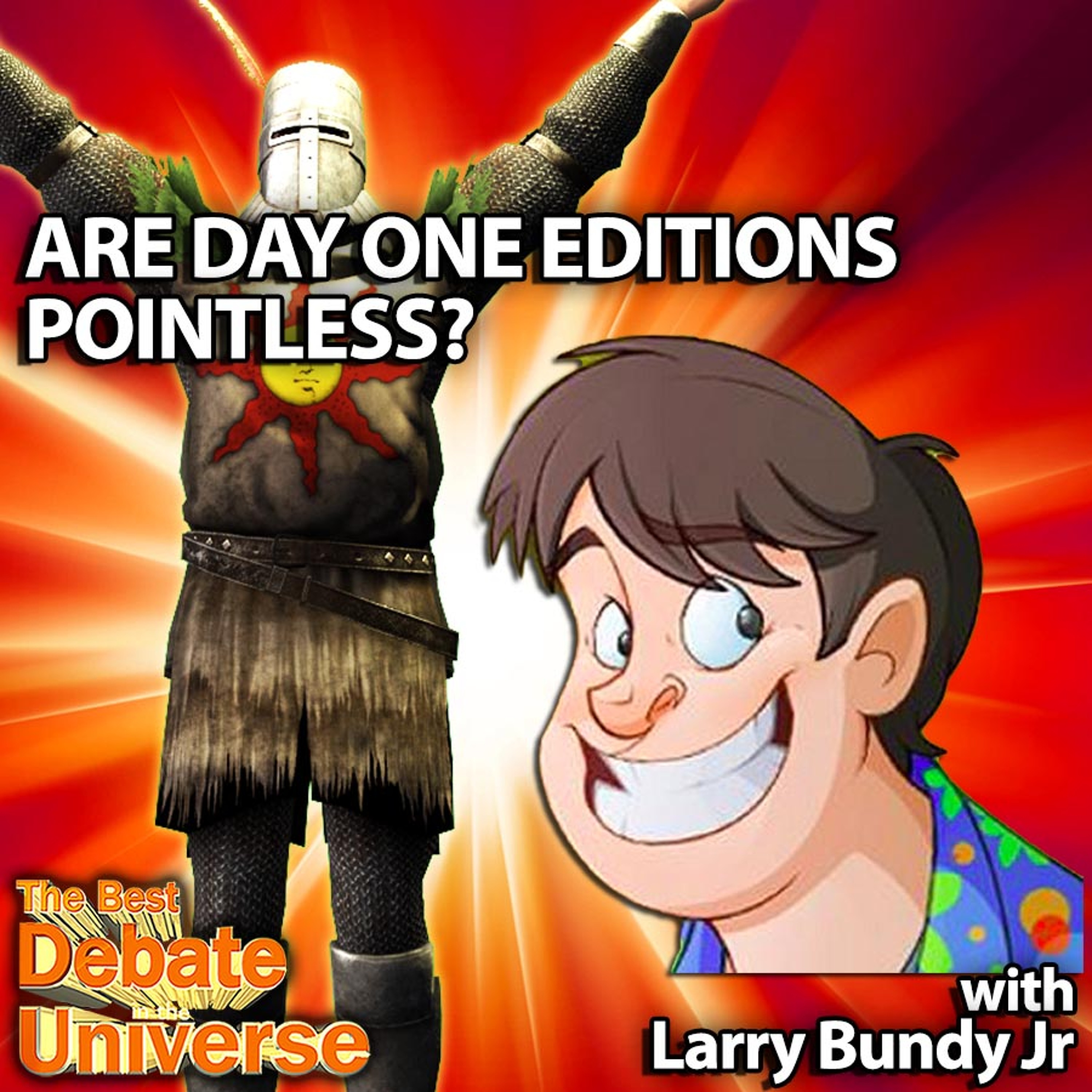 #76 - Are day one editions pointless? Larry Bundy Jr, Rucka Rucka, Mikey Bolts, Trump, Stewie episode artwork