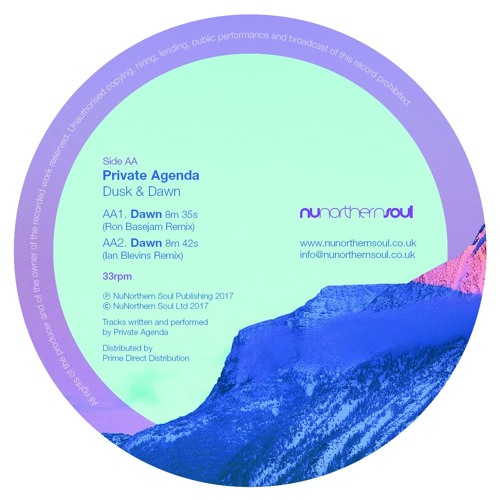 PREMIERE - Private Agenda - Dawn (Ian Blevins Remix) (NuNorthern Soul)