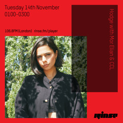 Hodge with Mor Elian & CCL - 14th November 2017