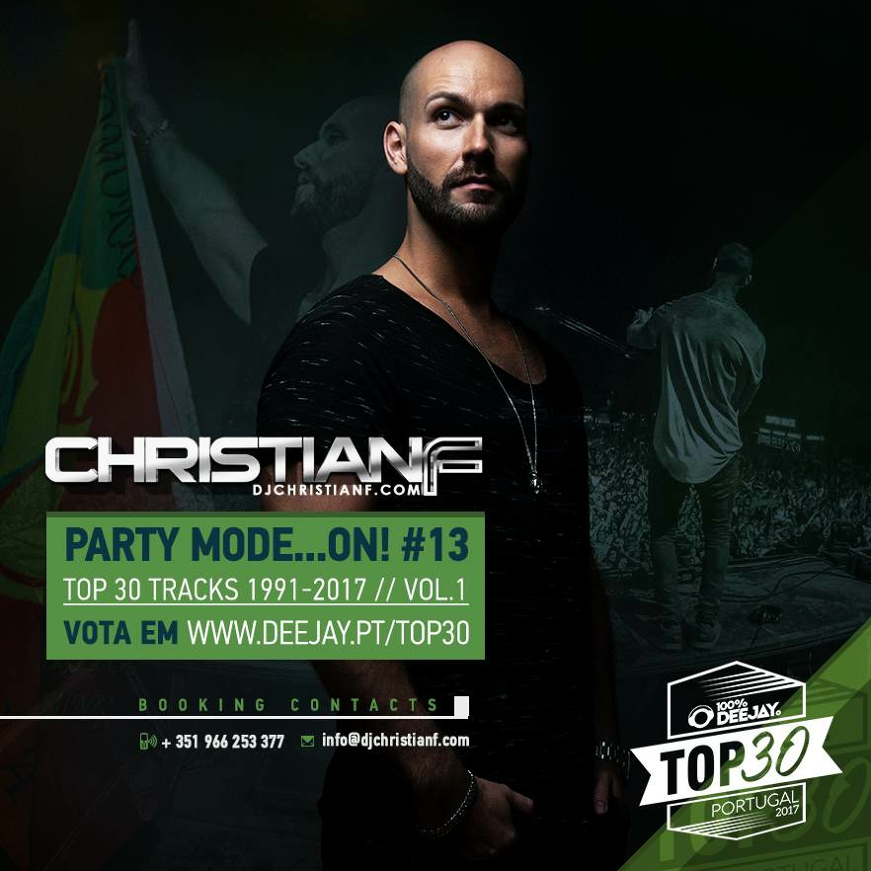 CHRISTIAN F - PARTY MODE ON#13 "TOP30 V1 (1991-2017)" episode artwork