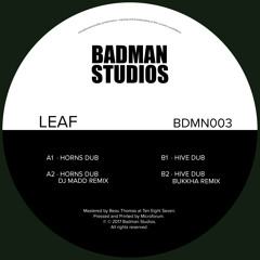 LEAF - Horns Dub EP (BDMN003) [FKOF Promo]