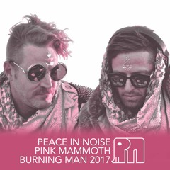 Peace In Noise - Pink Mammoth - Burning Man 2017