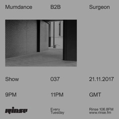 Mumdance B2B Surgeon - 21st November 2017