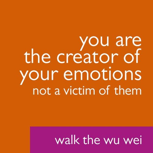 You Are the Creator of Your Emotions Not a Victim Of Them - Walk the Wu Wei #33