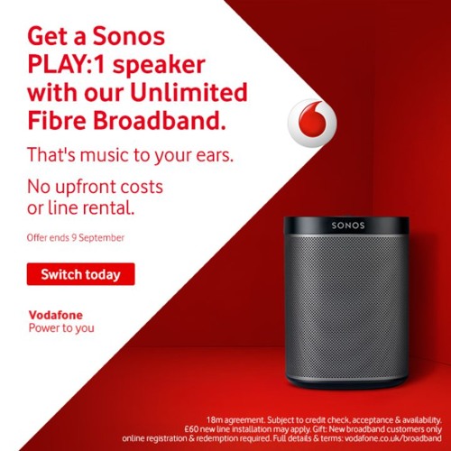 Vodafone 30 - Sonos - Radio Mix 090817