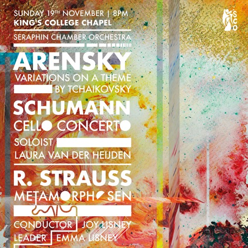 Arensky Variations on a Theme by Tchaikovsky (Seraphin Chamber Orchestra/Joy Lisney)