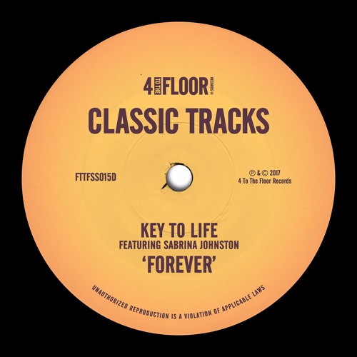Key To Life featuring Sabrina Johnston 'Forever' (New Heights Swing Mix)