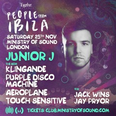 People From Ibiza @ Ministry Of Sound 25/11/17 - Promo Mix