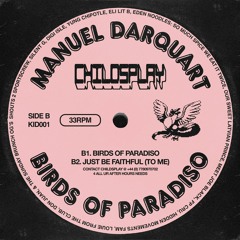 PREMIERE: Manuel Darquart - Just Be Faithful (To Me) [Childsplay]
