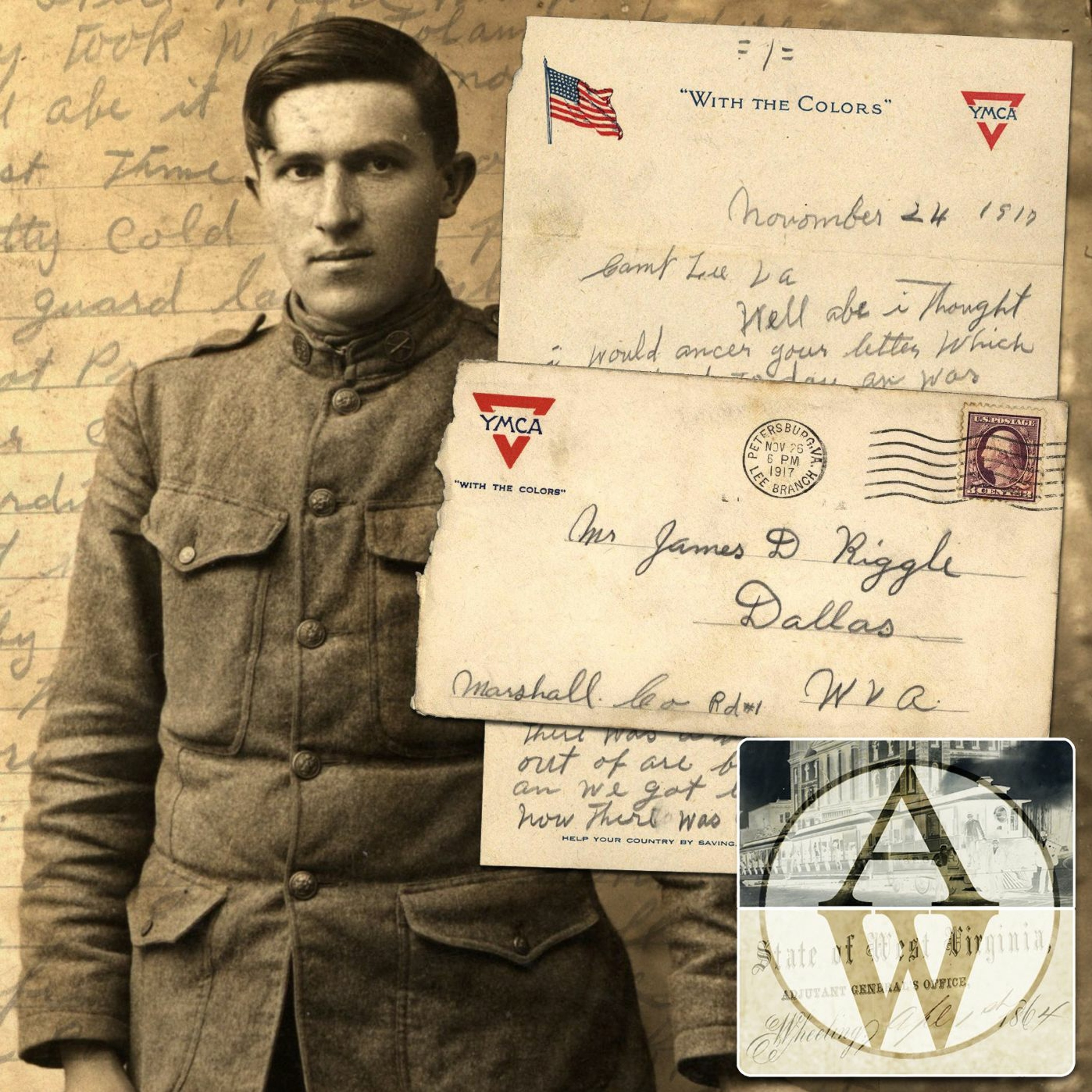 From Camp Lee to the Great War: The Letters of Lester Scott & Charles Riggle