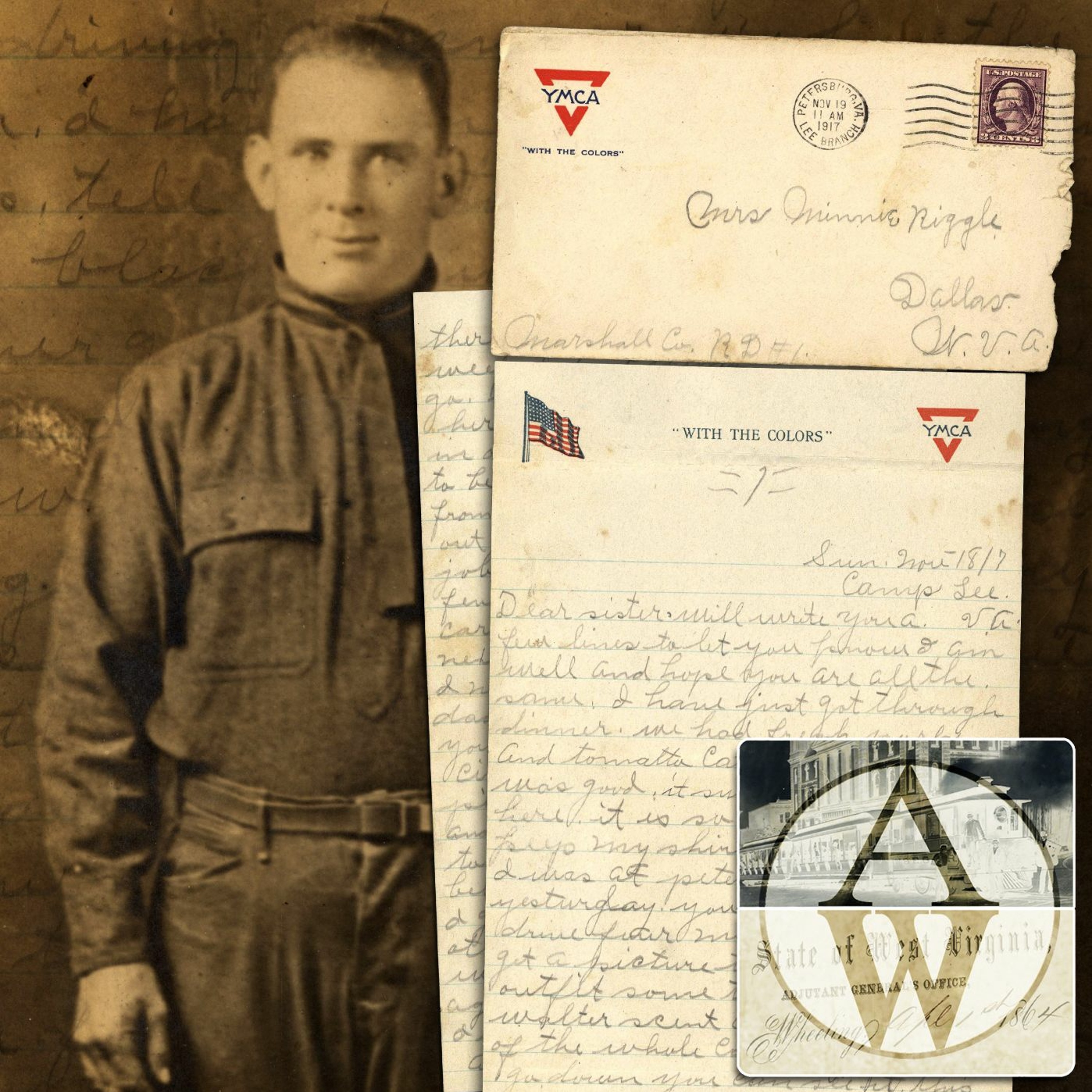 From Camp Lee to the Great War: The Letters of Lester Scott & Charles Riggle