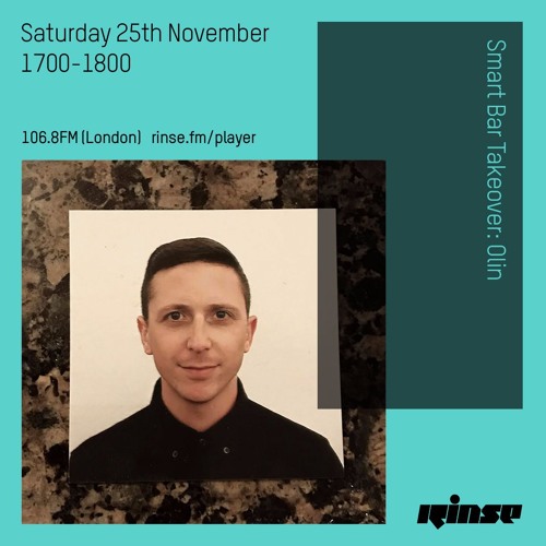 Smartbar Takeover - Olin - 25th November 2017