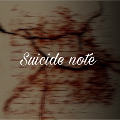 suicide note