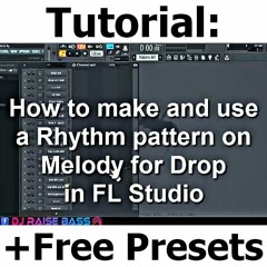 Tutorial Video + Free Download Presets for "Rhythm Patterns" [Click on the Link]