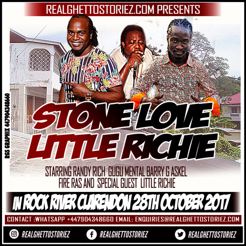 LITTLE RICHIE X STONE LOVE IN ROCK RIVER 28TH OCTOBER 2017(SECOND ROUND PT 4)