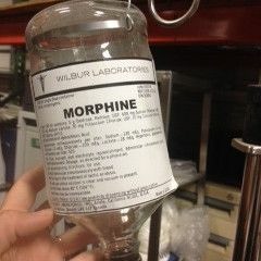 Morphine drip
