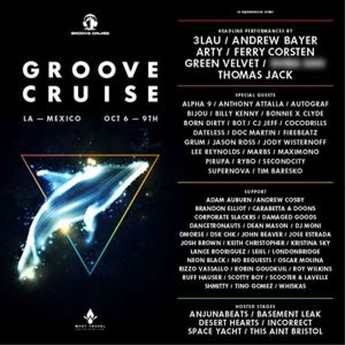 Jody Wisternoff @ Groove Cruise LA   06 October 2017