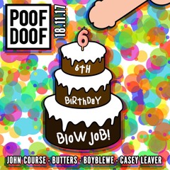 JOHN COURSE | POOF DOOF LIVE SET | 18/11/17