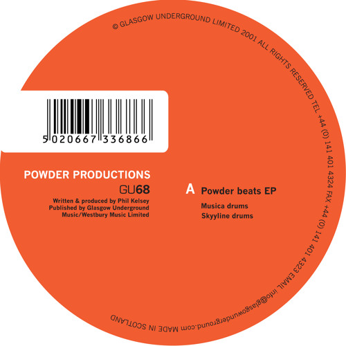 GU068 - Powder Productions - 'Juana Drums [2017 Remaster]