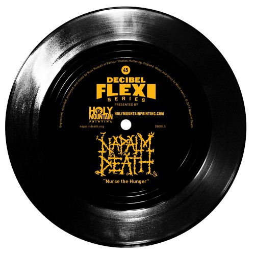Napalm Death "Nurse the Hunger" (dB085.5)