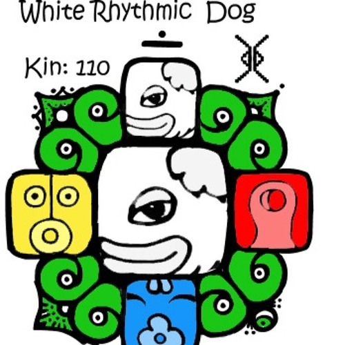 Discoshaman - White Rhythmic Dog