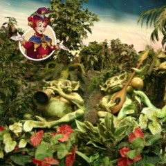 Indische waterlelies 8-bit | REMIX