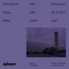 Mumdance with Peverelist - 28th November 2017