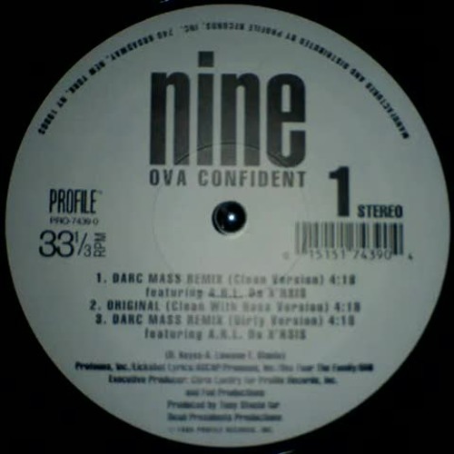 Nine - Ova Confident (Clean With Bass Version) (1995) [HQ]