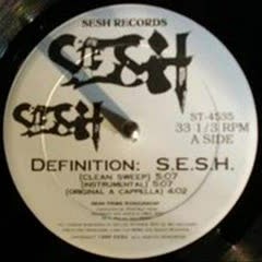 SESH - DEFINITION- S.E.S.H. ( rare 1996 NY rap )