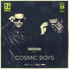 Cosmic Boys Live Set - HALL (Hungary) 25.11.17