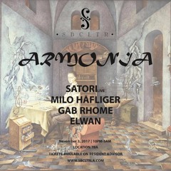 Patrik Khach B2B MkO @ Armonia by SBCLTR 03 November 2017
