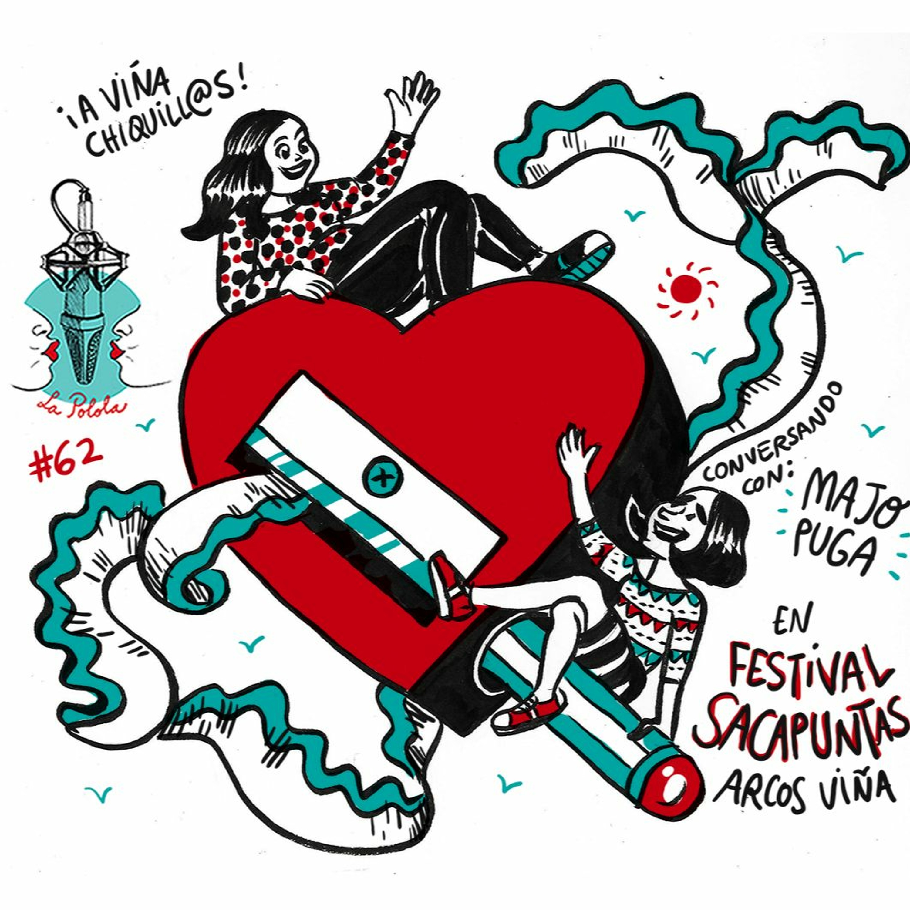 LaPolola #62: Conversando con Majo Puga y los participantes del Festival Sacapuntas episode artwork