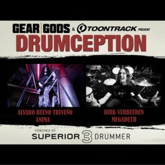 Anima X Dirk Verbeuren of MEGADETH - Drumception | GEAR GODS
