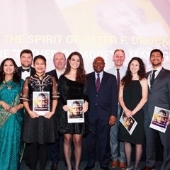 "Rising to the Challenge", 4 Drucker Challenge winners ITWed by Peter Day