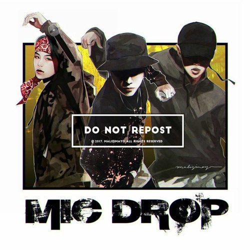 mic drop album cover