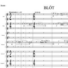 BLÓT (for youth orchestra)