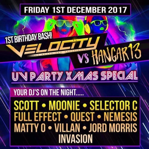 DJ Selector C MC Impulse - Velocity Vs Hangar 13 01-12-17