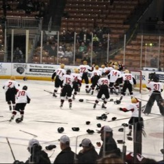 Bhs varsity hockey warmup