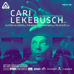 Velasquez @ Club Ambar - warm up - Drumcode -  Cari Lekebusch (Santiago,chile)