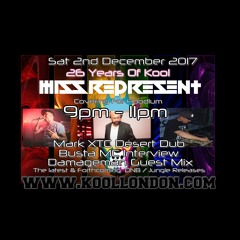 Missrepresent Kool London 02.12.17 Covering Hoodlum - Guests Damageman. Mark XTC. Busta MC. WAV
