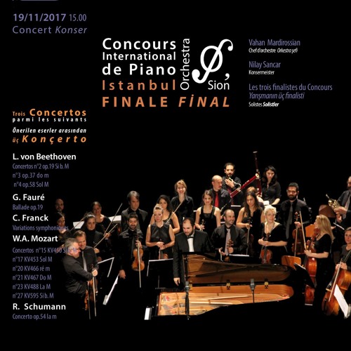 Stream Finale 3. Concours International de Piano Istanbul - 2eme Prix :  Georgy Voylochnikov by nds.dinle | Listen online for free on SoundCloud