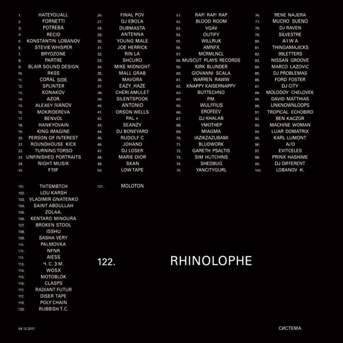 SYSTEMNAPOTVORA.LIVE # 122 | RHINOLOPHE