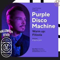 Filizola Warmp Up - Purlple Disco Machine 10.17 @Casa Morelos Mty Mex.