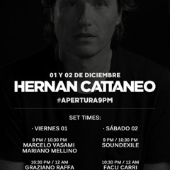 Hernan Cattaneo - Live @ Cordoba (Argentina) - 02- 12 - 2017 - Parte 1
