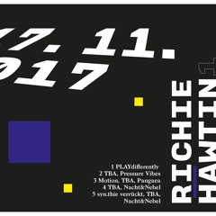 Opening @ TBA Klubnacht w/ Richie Hawtin 17.11.2017