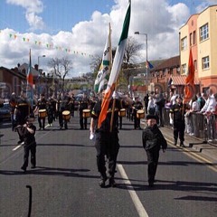 by Unknown artist - West Belfast's - Eire Nua Drum & Flute Band, "GIVIN' IT LOADS" 1916 Commemoration.