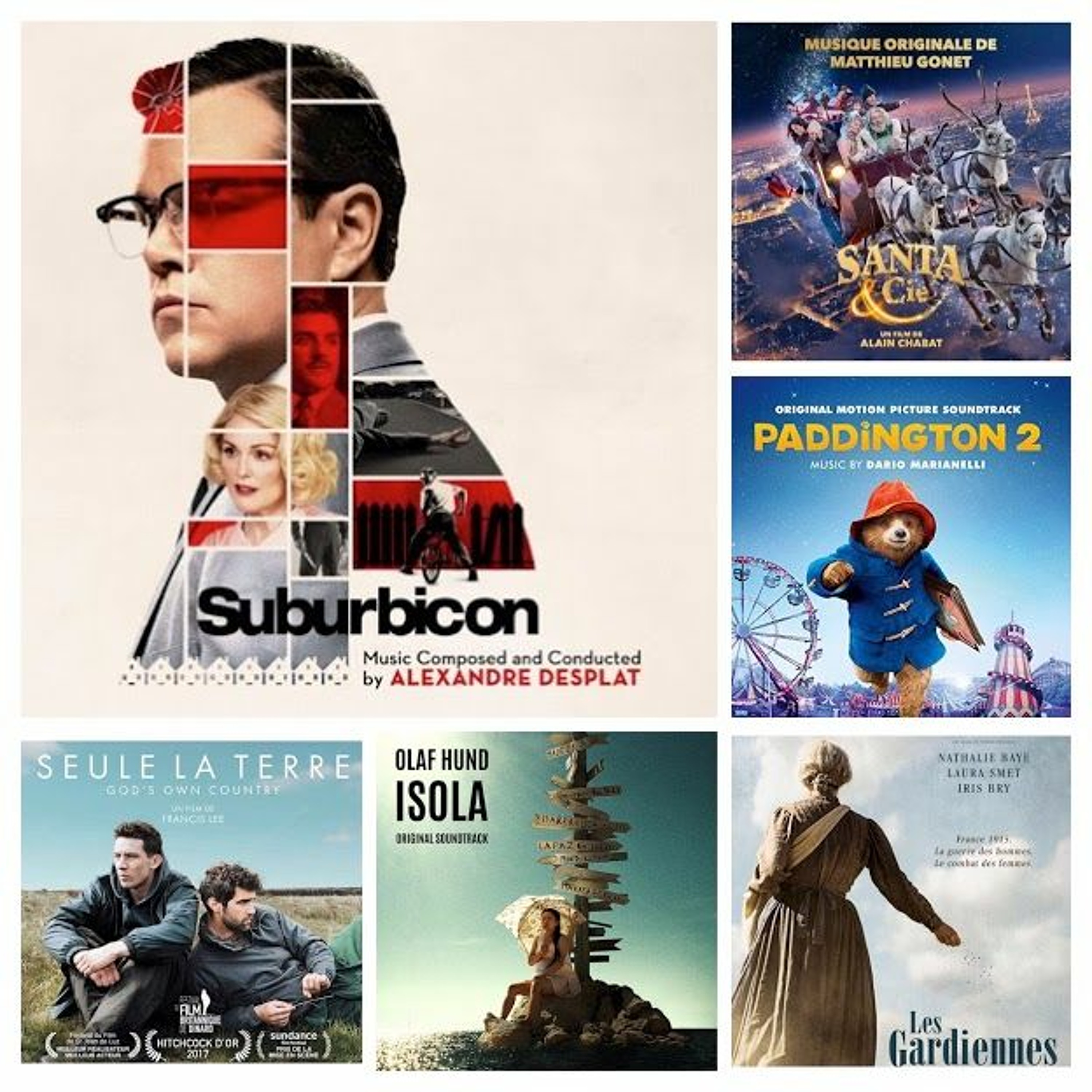 BO Hebdo 6/12 : La musique des films à l'affiche le 6 décembre 2017