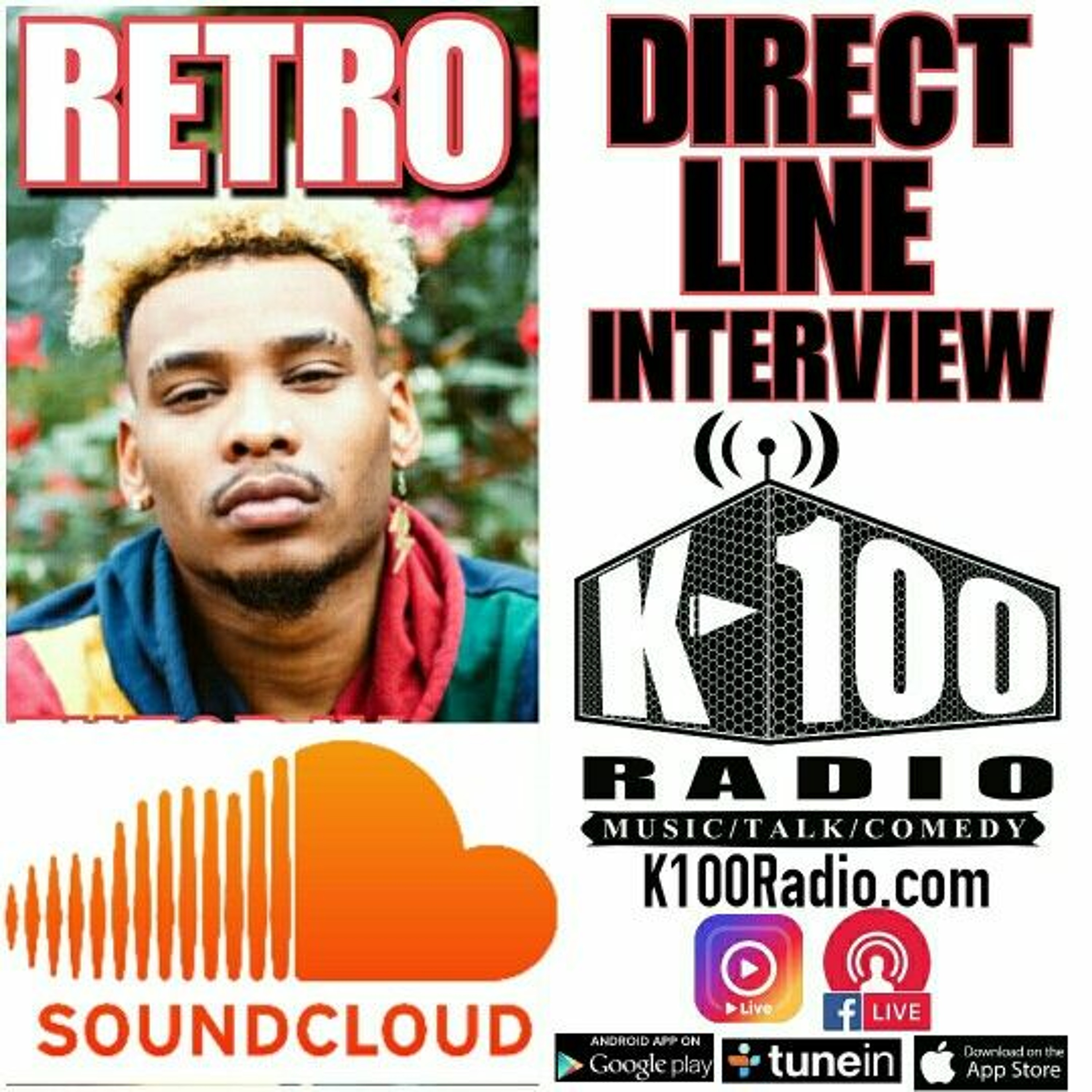 Direct Line Interview with RETRO on K-100 Radio episode artwork