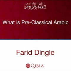 What is Pre-Classical Arabic - Farid Dingle