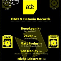 Closing set at OGD & Batavia Records showcase ADE 2017